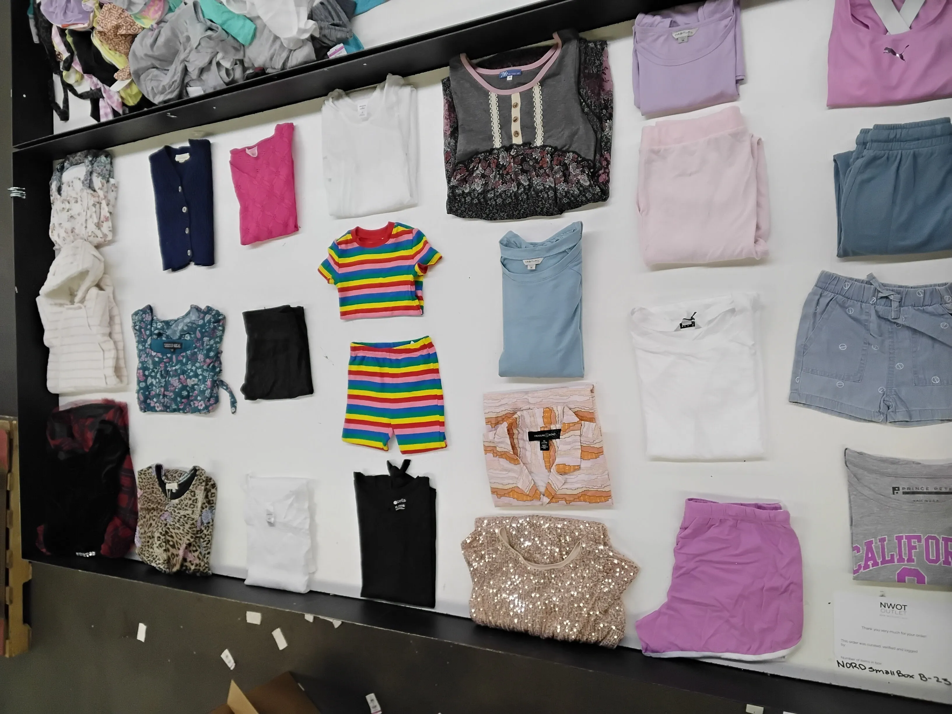 Luxury Fashion Retailer | Apparel Mix | MSRP $20-100 | Shelf-Pulls & Returns | 25 Pieces | Small Box #B-23