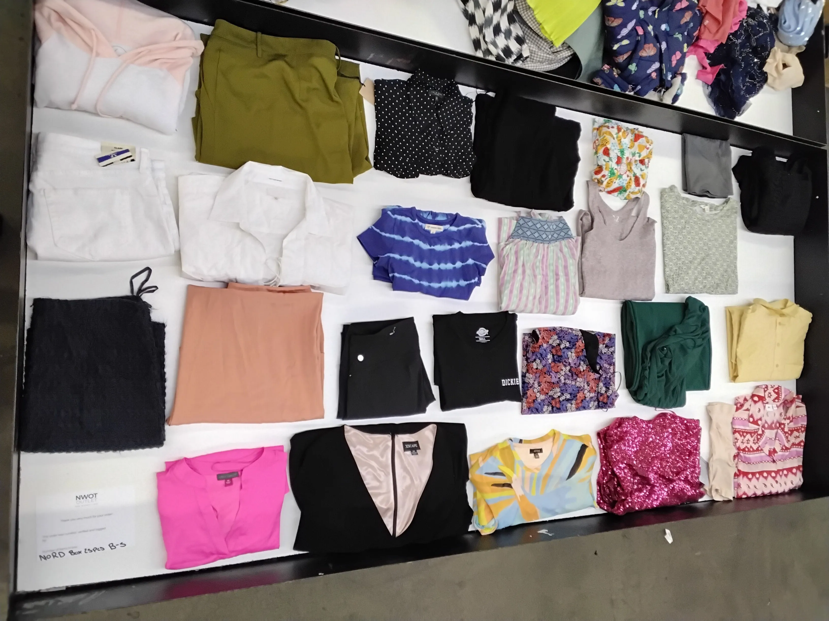 Luxury Fashion Retailer | Apparel Mix | MSRP $20-100 | Shelf-Pulls & Returns | 25 Pieces | Small Box #B-5