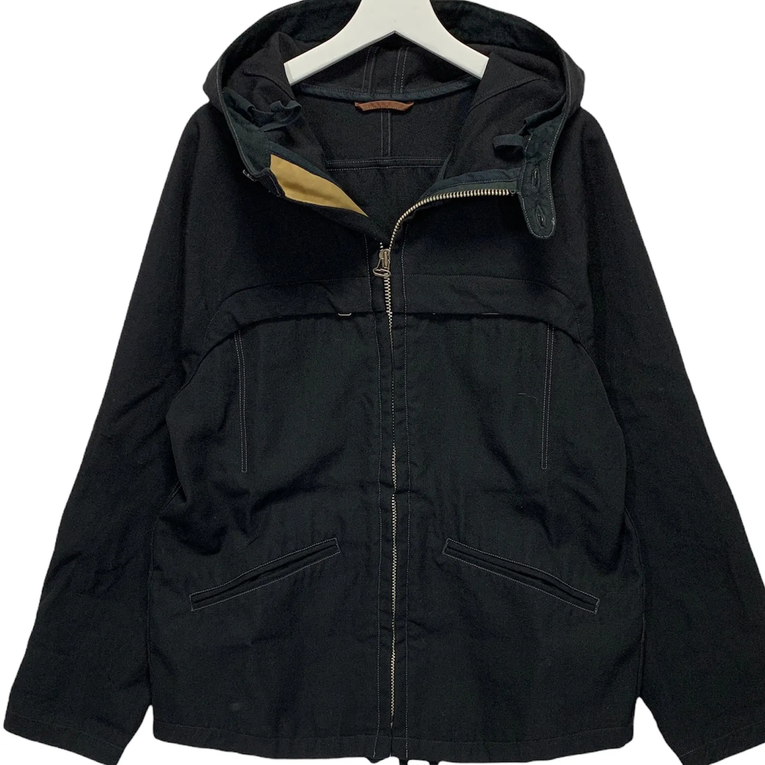 [M] Kapital Kiro Hirata Wool Military Parka Jacket Black