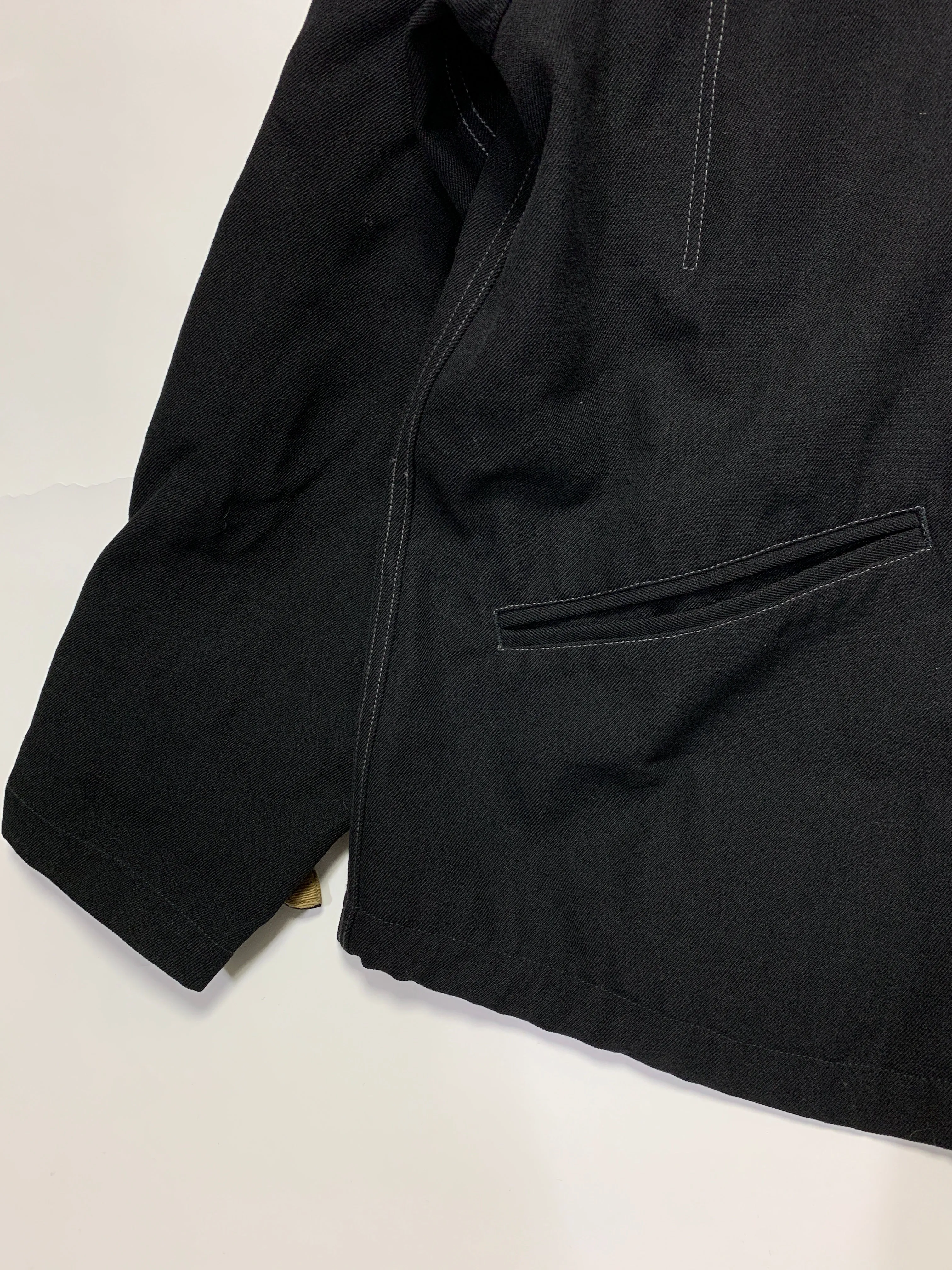 [M] Kapital Kiro Hirata Wool Military Parka Jacket Black