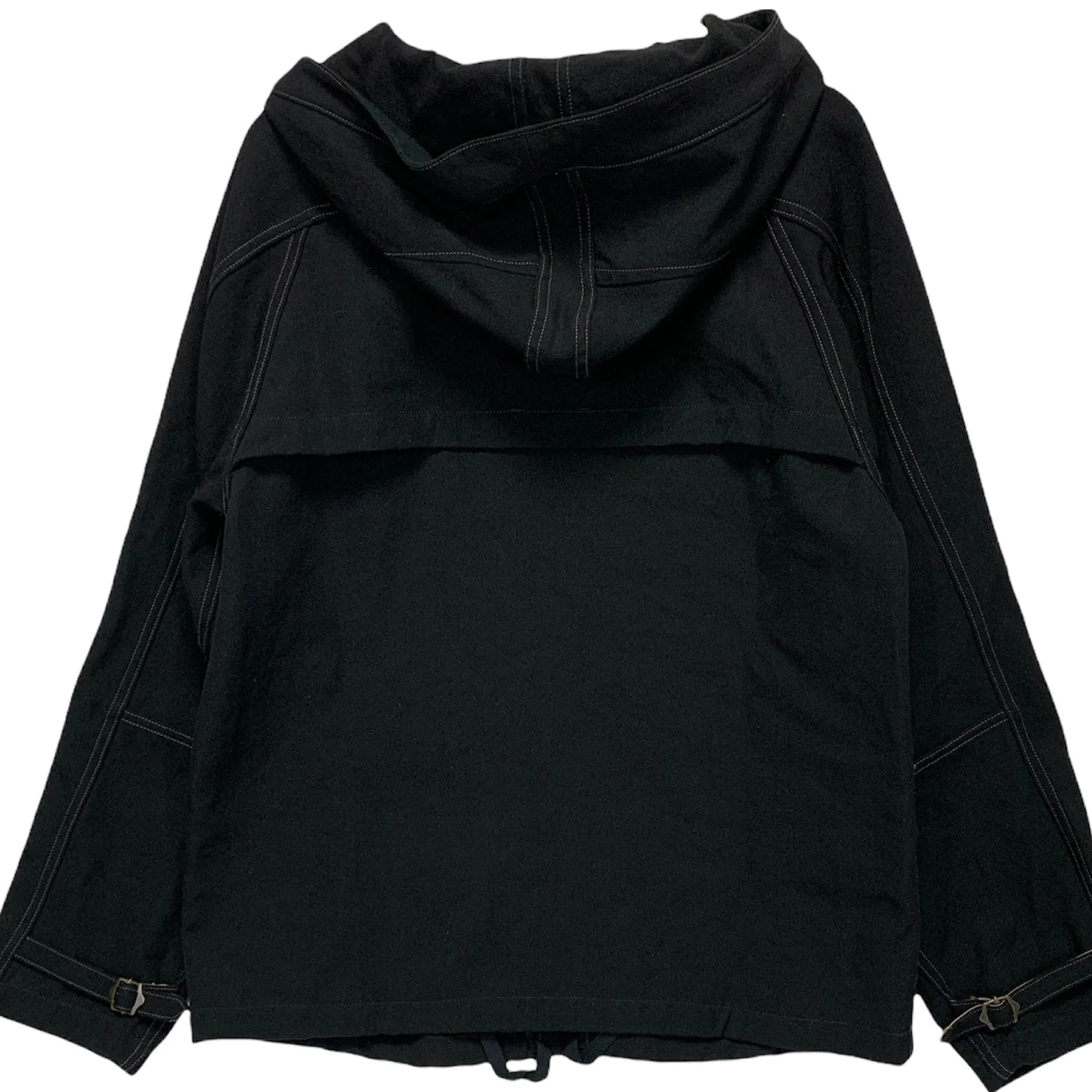 [M] Kapital Kiro Hirata Wool Military Parka Jacket Black