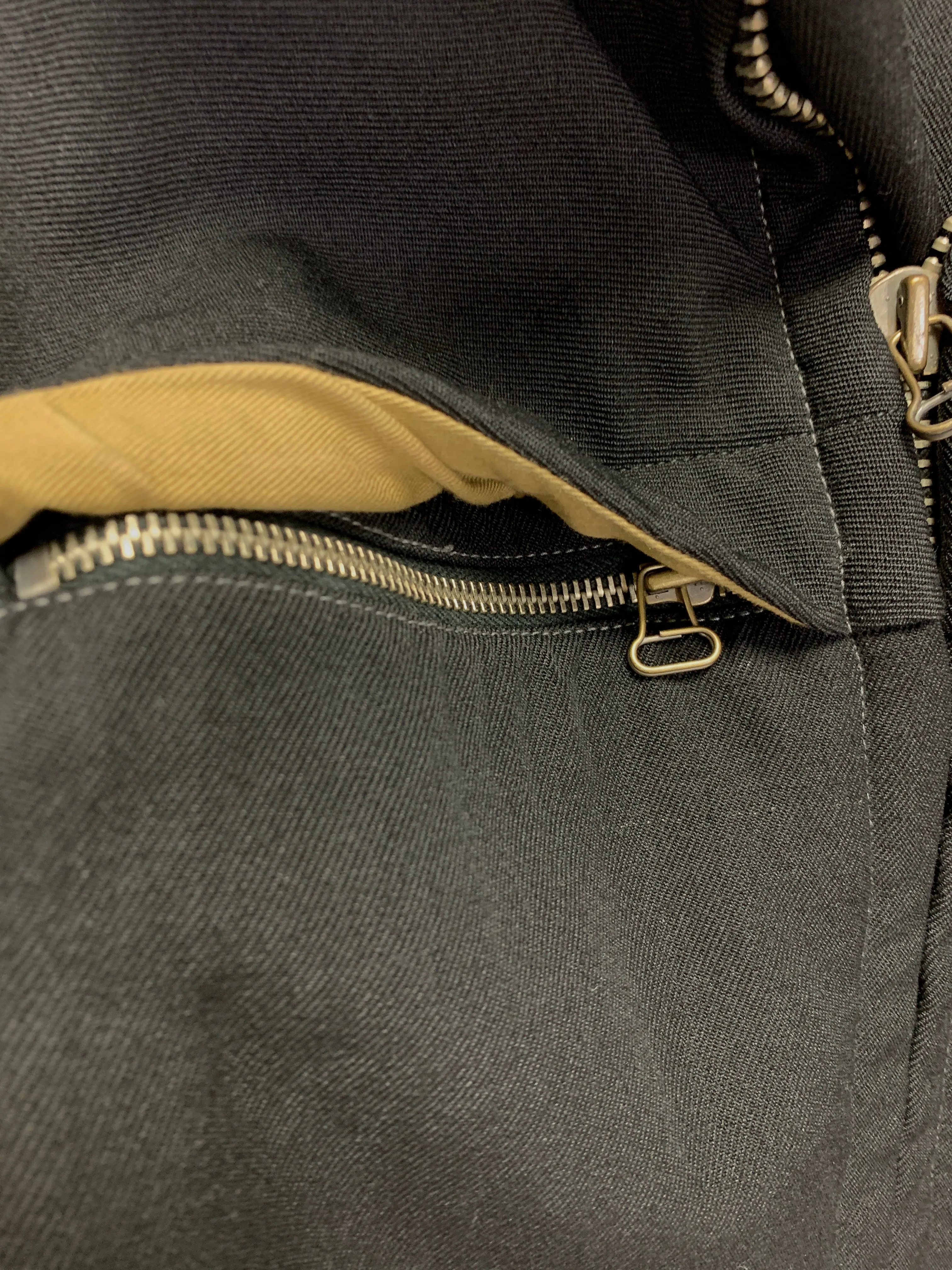 [M] Kapital Kiro Hirata Wool Military Parka Jacket Black