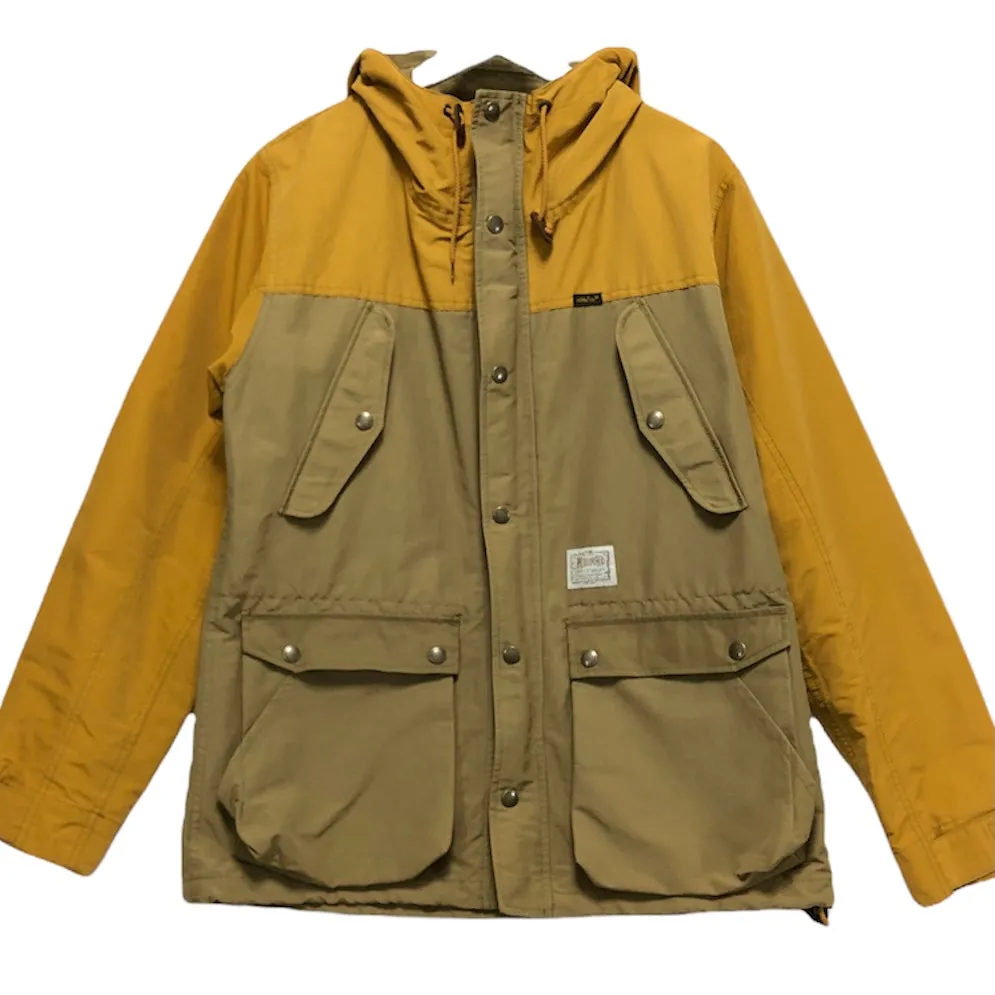 [M] Neighborhood 12AW Cave Mountain Parka Jacket Yellow/Beige