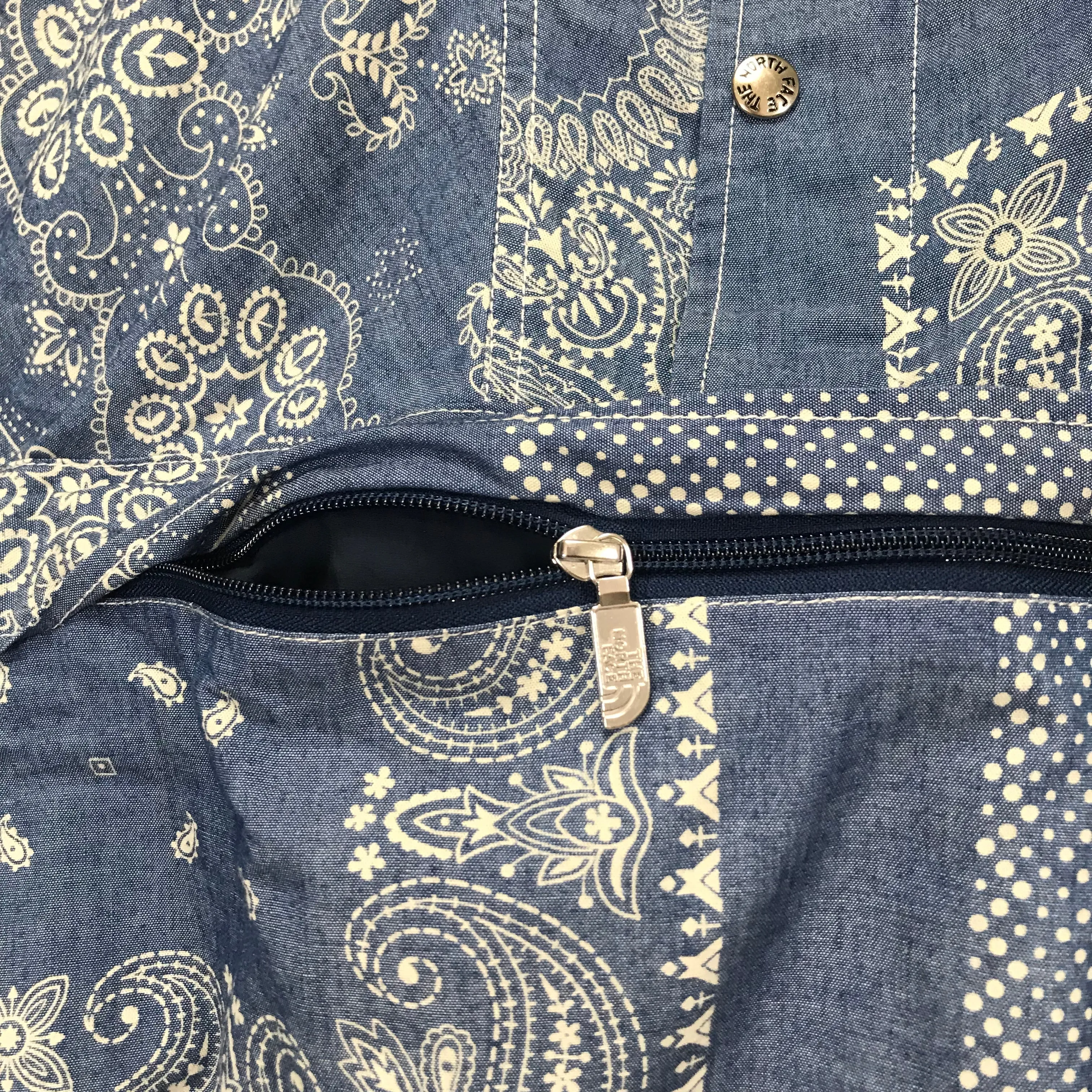 [M] North Face Purple Label Bandana Anorak Parka Indigo