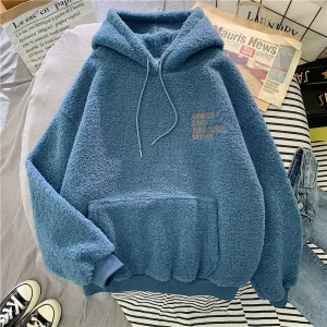 Margaux - Thick fleece hoodie