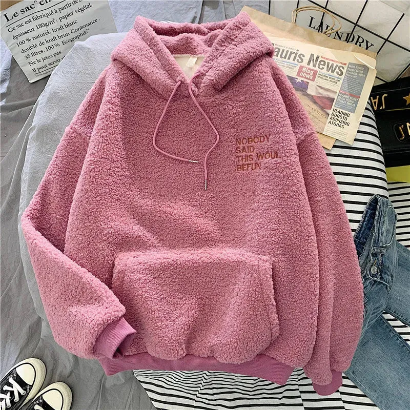Margaux - Thick fleece hoodie
