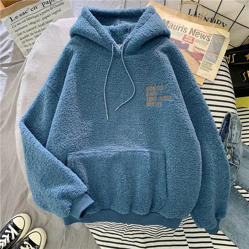Margaux - Thick fleece hoodie