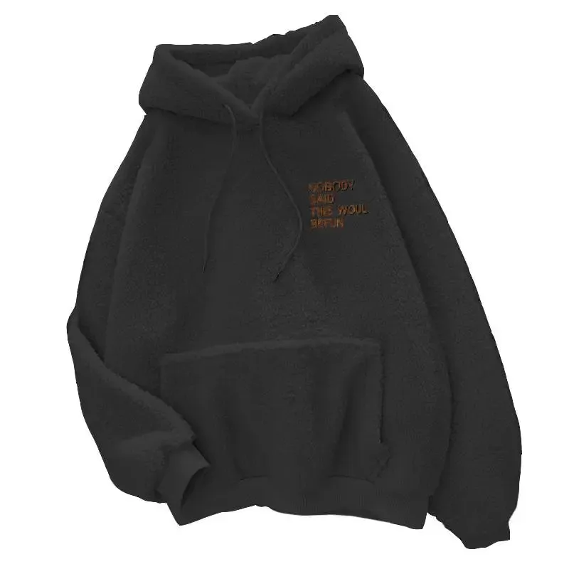 Margaux - Thick fleece hoodie
