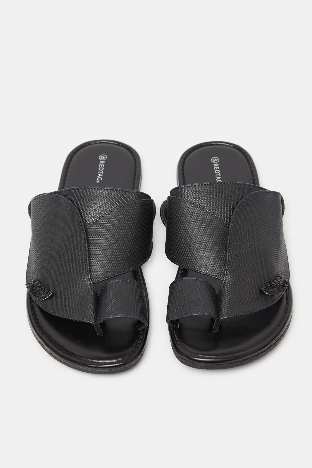 Men Black Shirqui Sandals