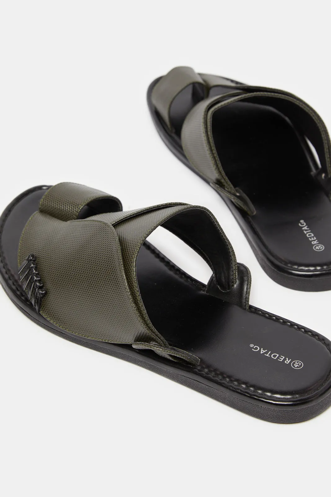 Men Olive Shirqui Sandals