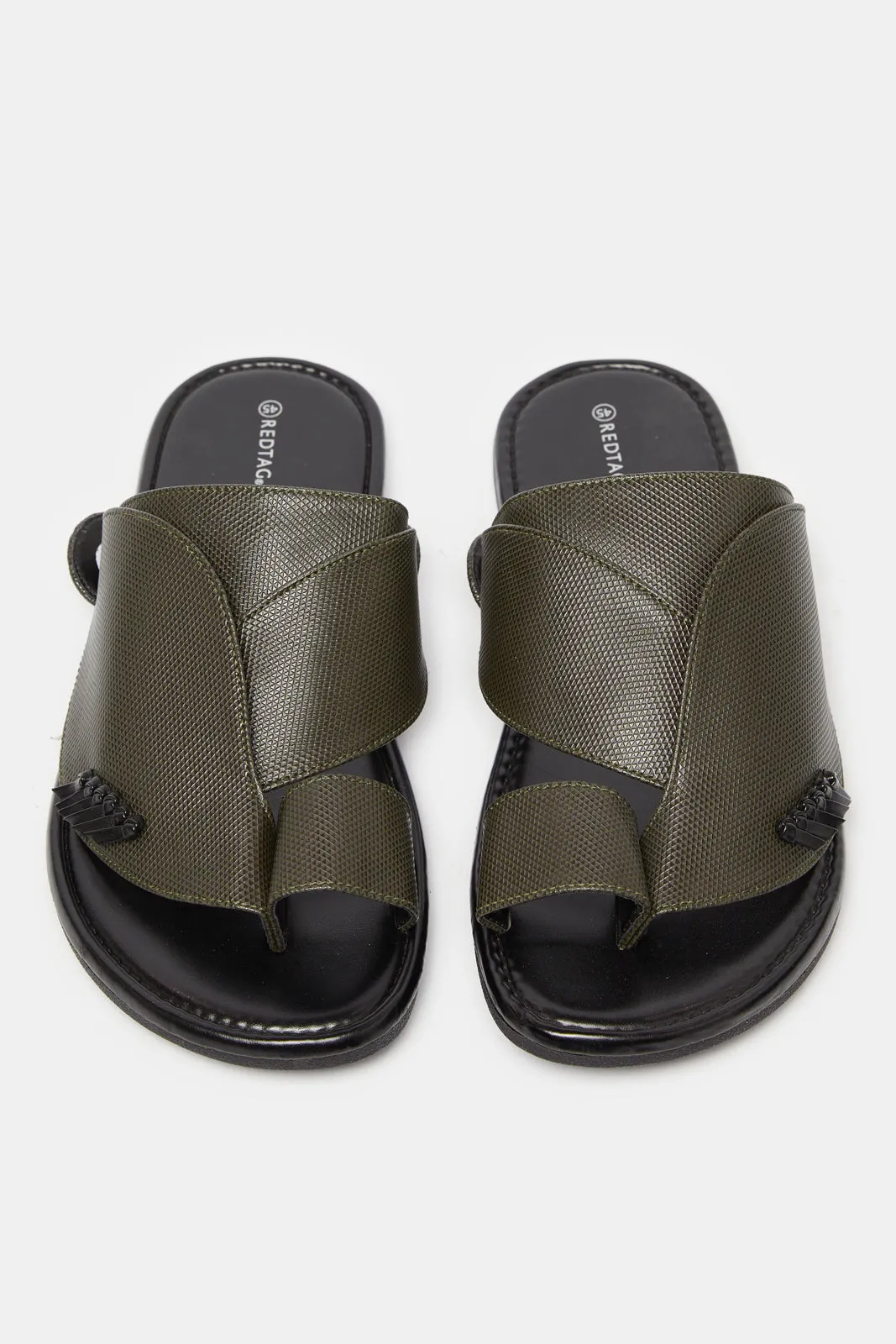 Men Olive Shirqui Sandals