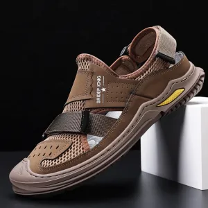 Men's Breathable Sneaker Style Scratch Sandal