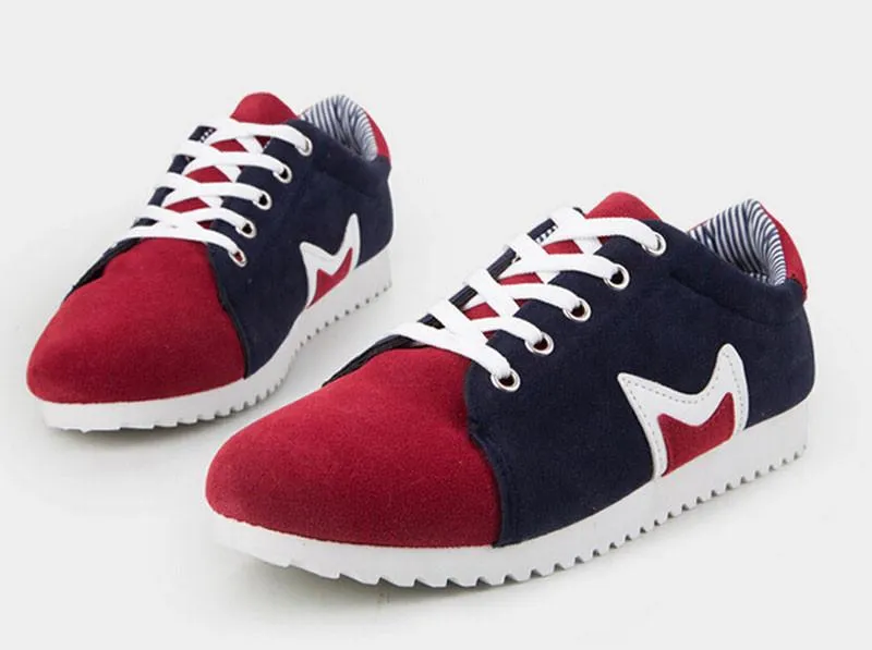 Men's British Breathable Canvas Flats