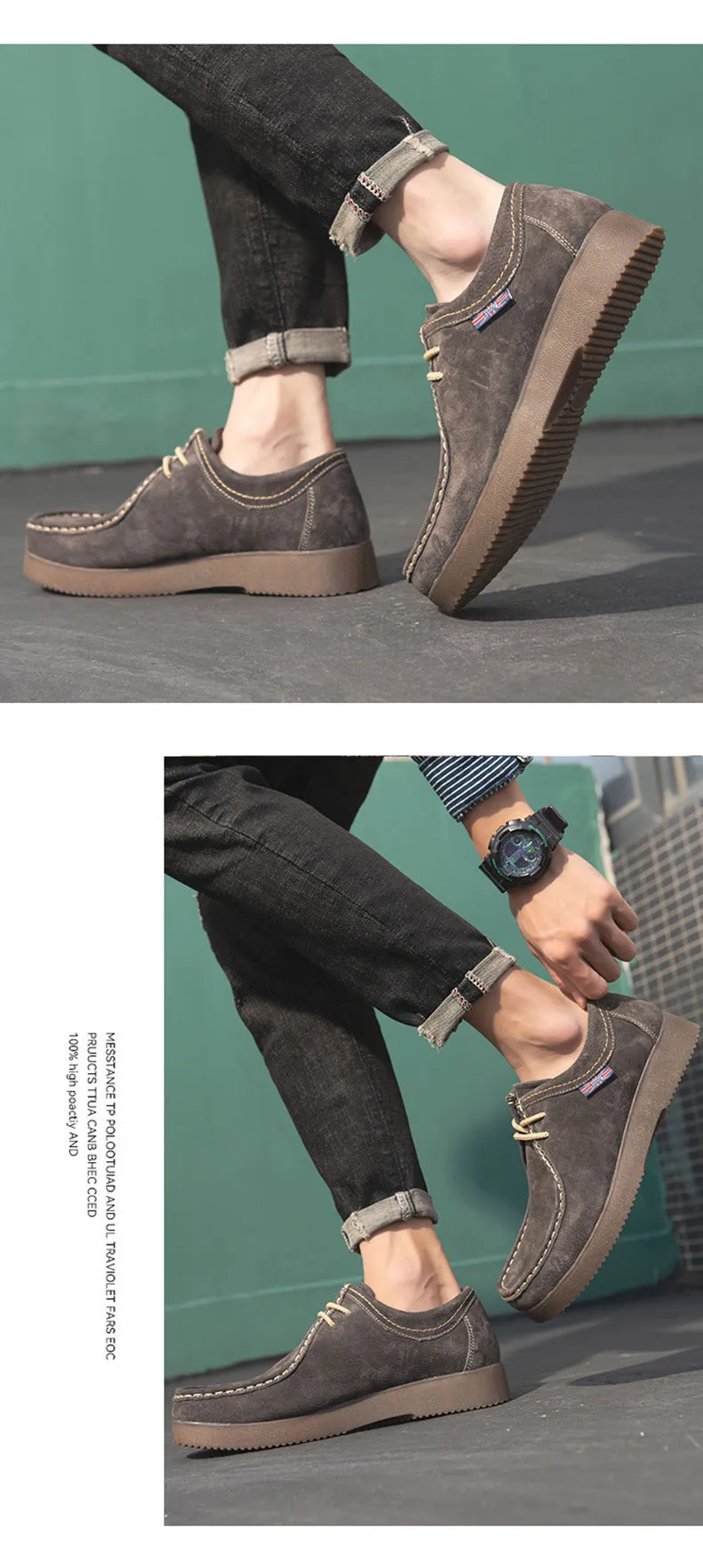 Men's Casual Leather Loafers