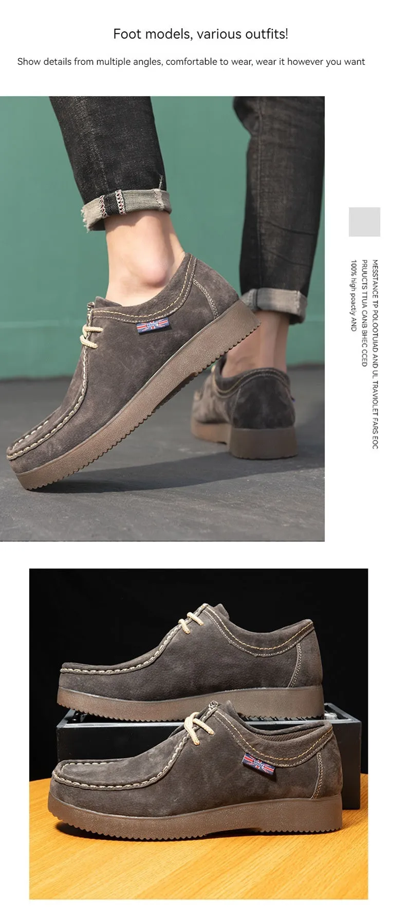 Men's Casual Leather Loafers