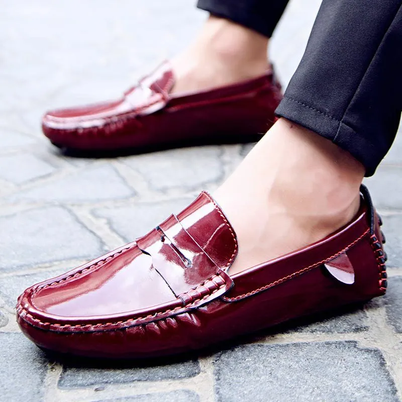 Men's Penny Loafers Up To Size 11 In 4 Colors