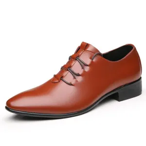 men's shoes  spring and autumn new designer simple fashion trend outdoor pointed lace-up male loafers large size 46