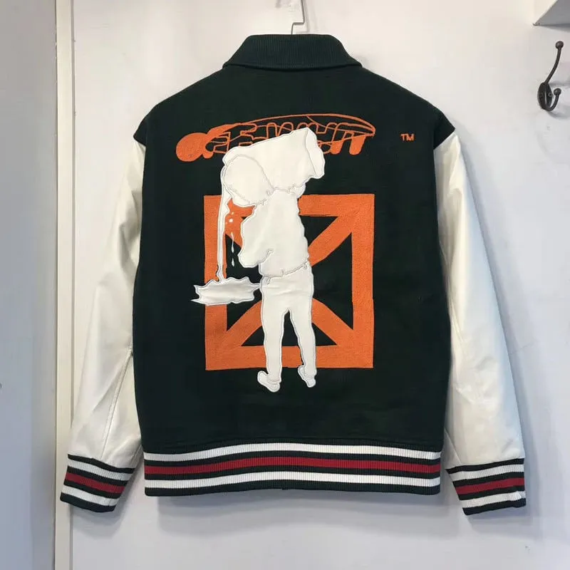 Men's Spring Casual Hip Hop High Street Cotton Liner Warm Jacket