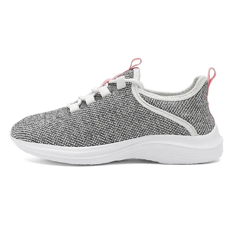Mesh Breathable Lace Up Athletic