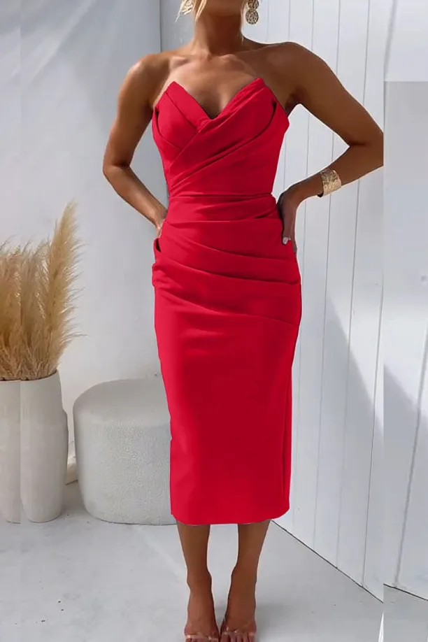 Milly | Elegant Strapless Dress