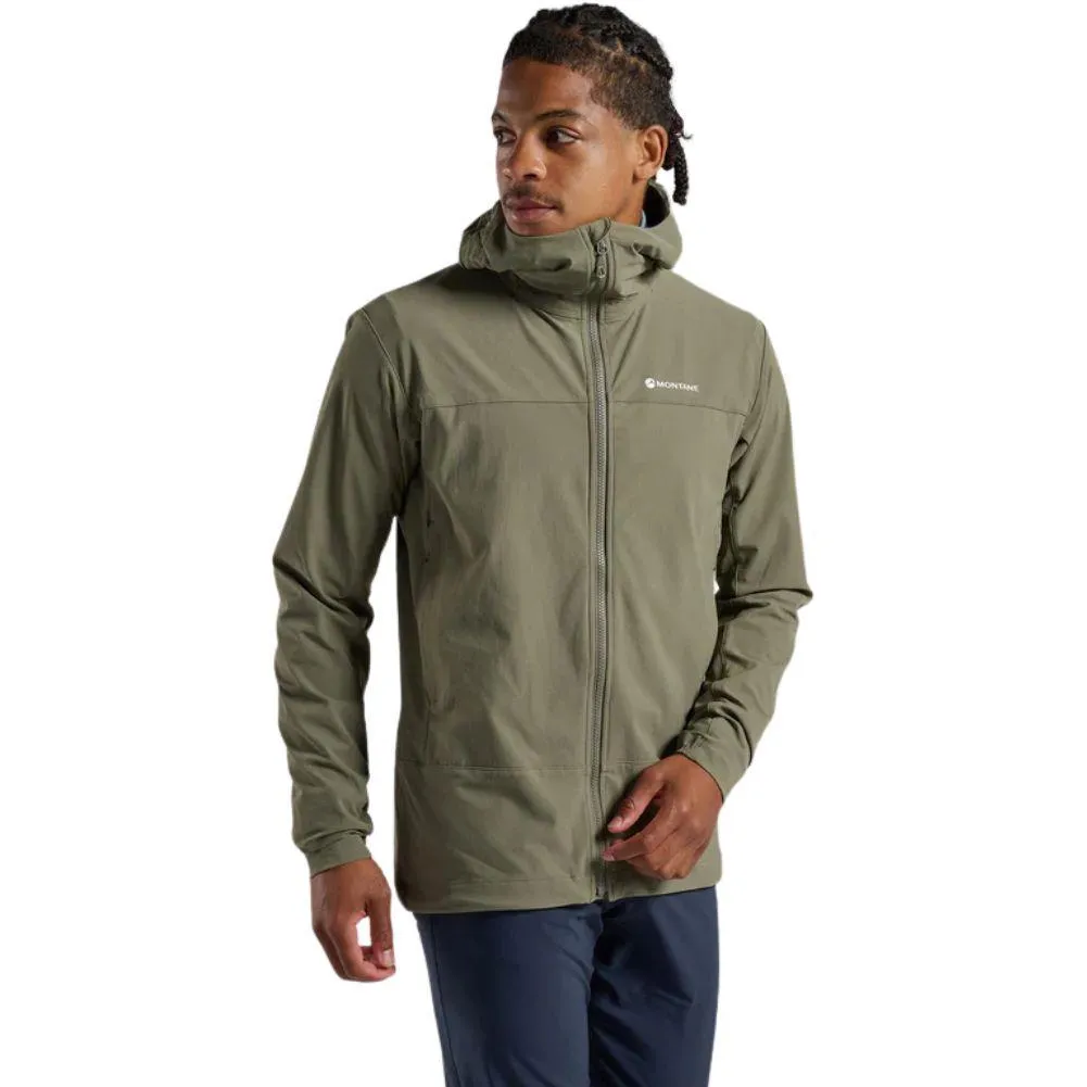 Montane Men's Tenacity Hooded Softshell Jacket (Caper)