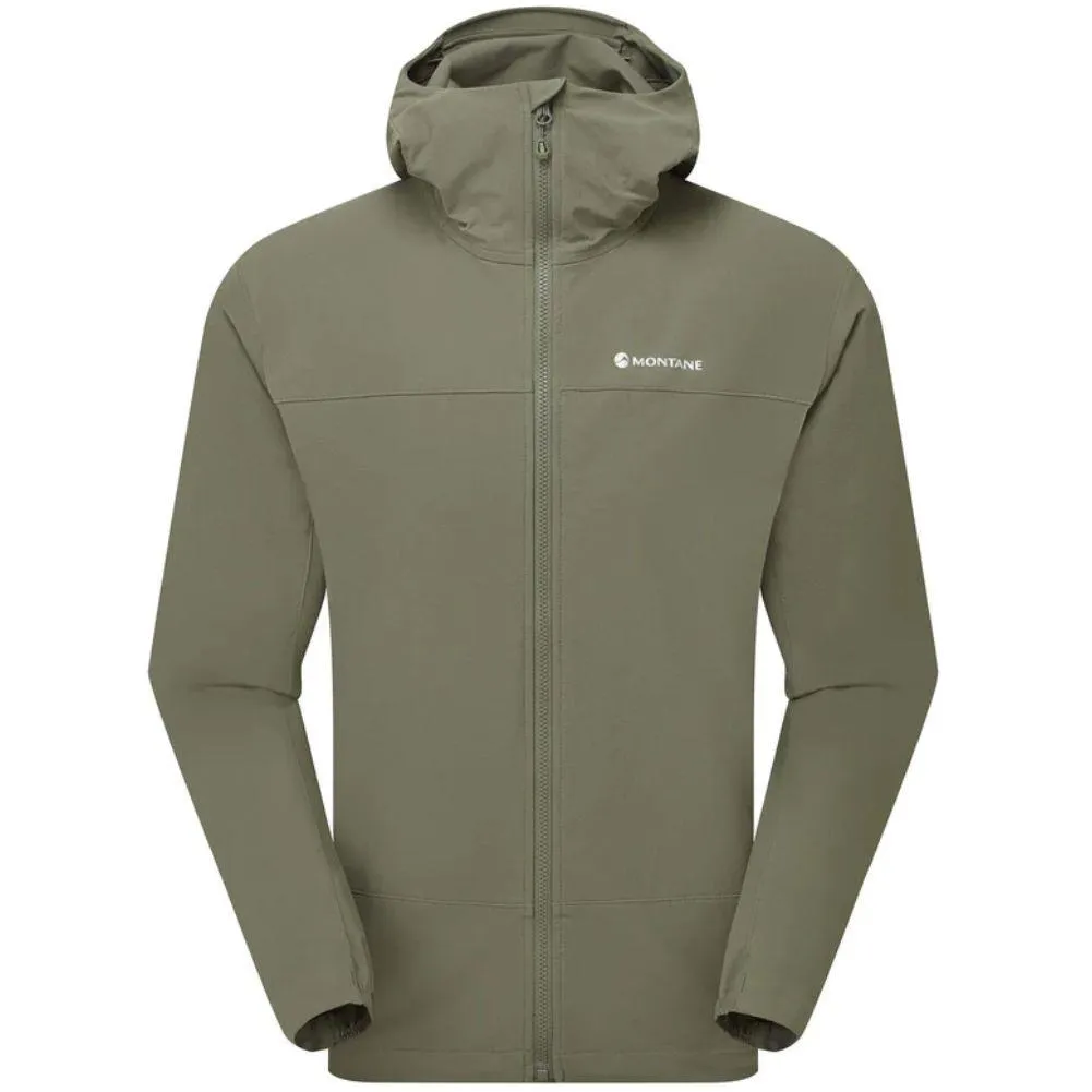 Montane Men's Tenacity Hooded Softshell Jacket (Caper)