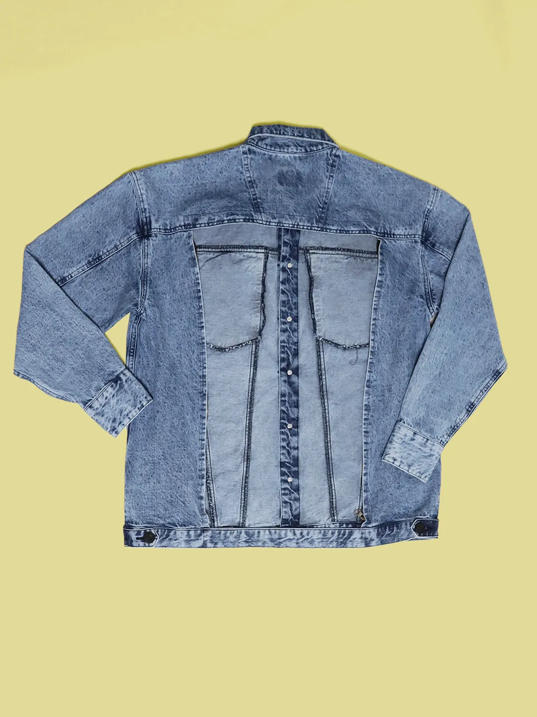 Mood Switch Printed Denim patch for Jackets