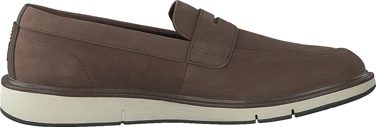 Motion Penny Loafer Brown/olive