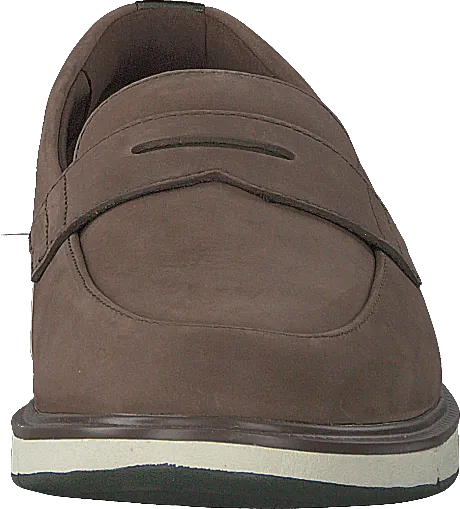 Motion Penny Loafer Brown/olive