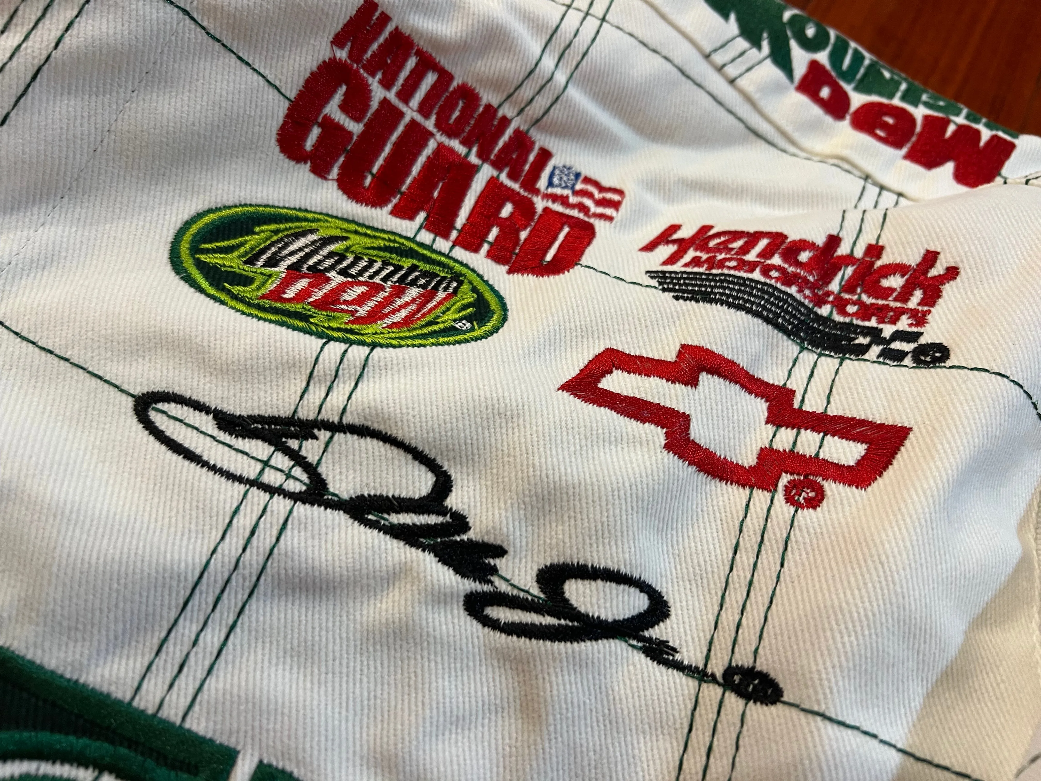 MOUNTAIN DEW - WHITE - Vintage (Dale Earnhardt) Nascar Jacket