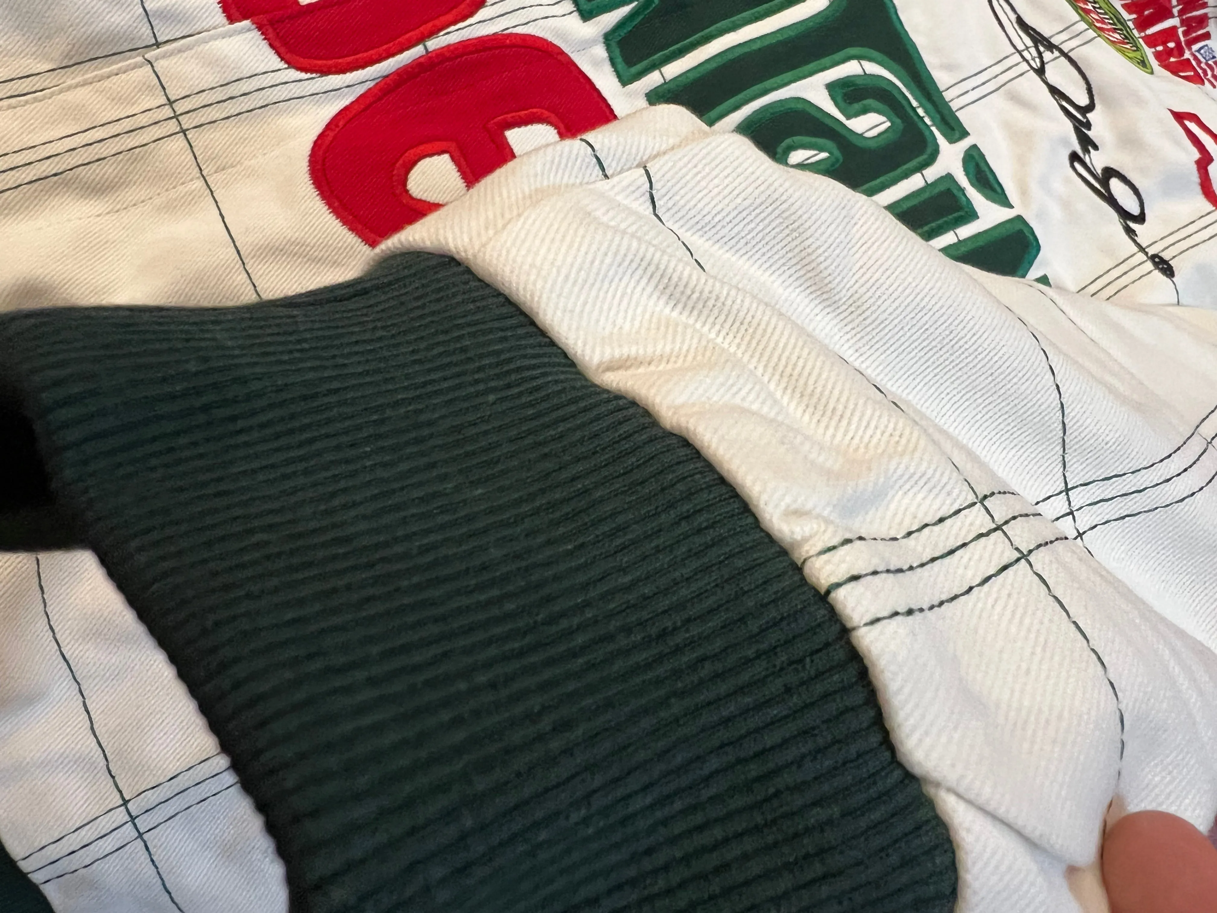MOUNTAIN DEW - WHITE - Vintage (Dale Earnhardt) Nascar Jacket