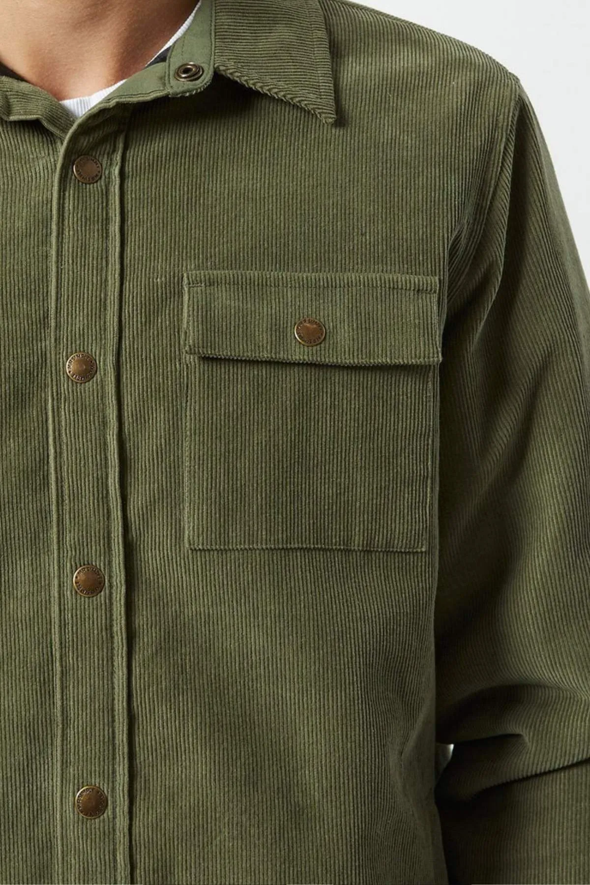 Mr Simple Quilted Cord Jacket