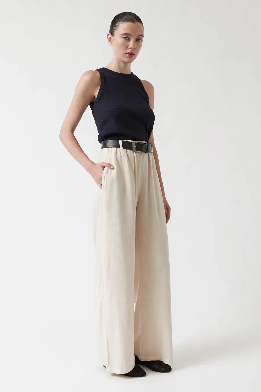 nabiu pants in beige