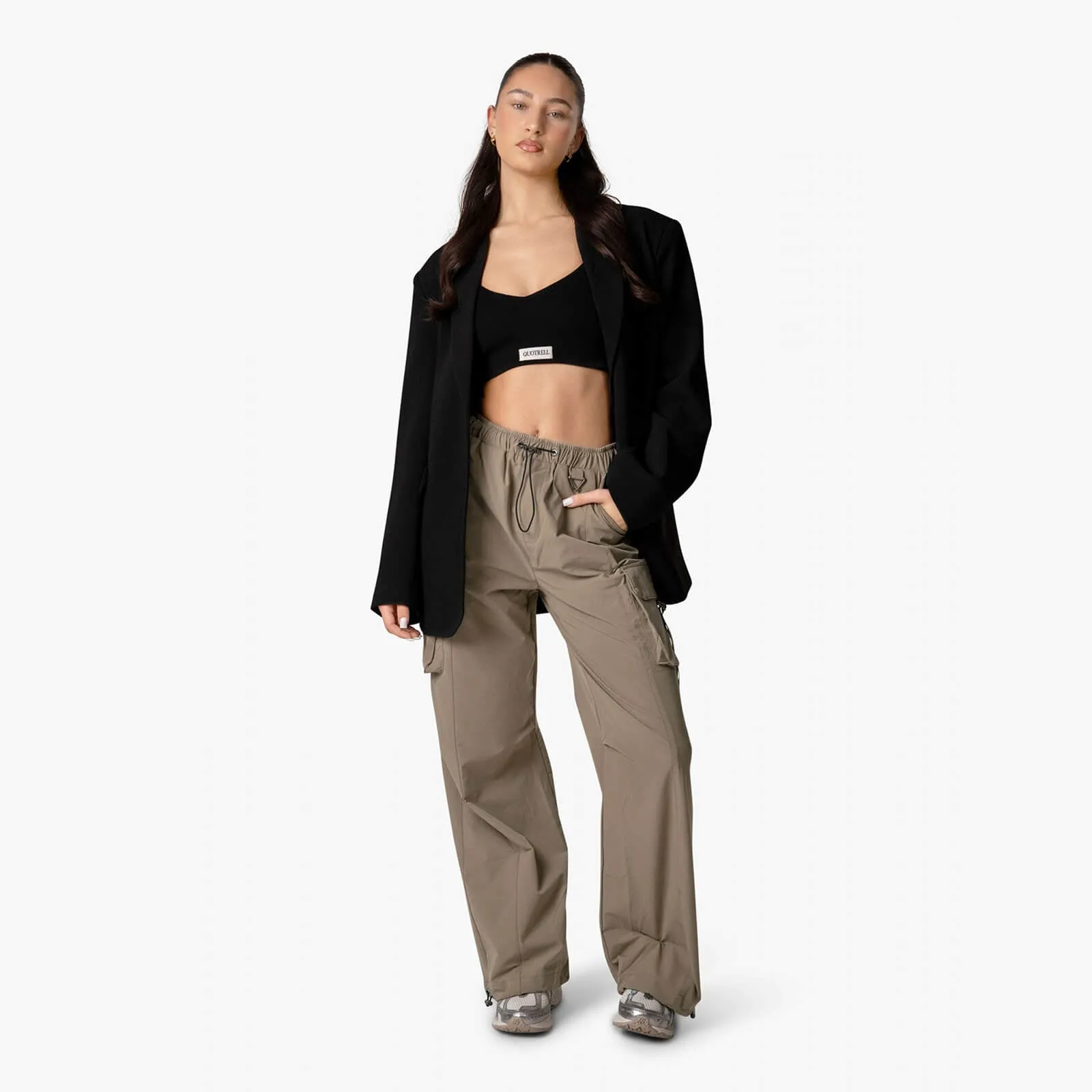 NAYA OVERSIZED BLAZER | BLACK