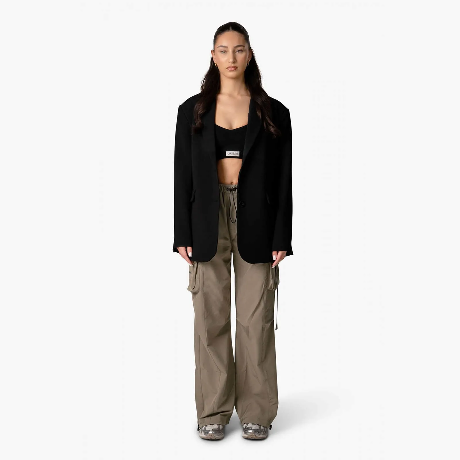 NAYA OVERSIZED BLAZER | BLACK