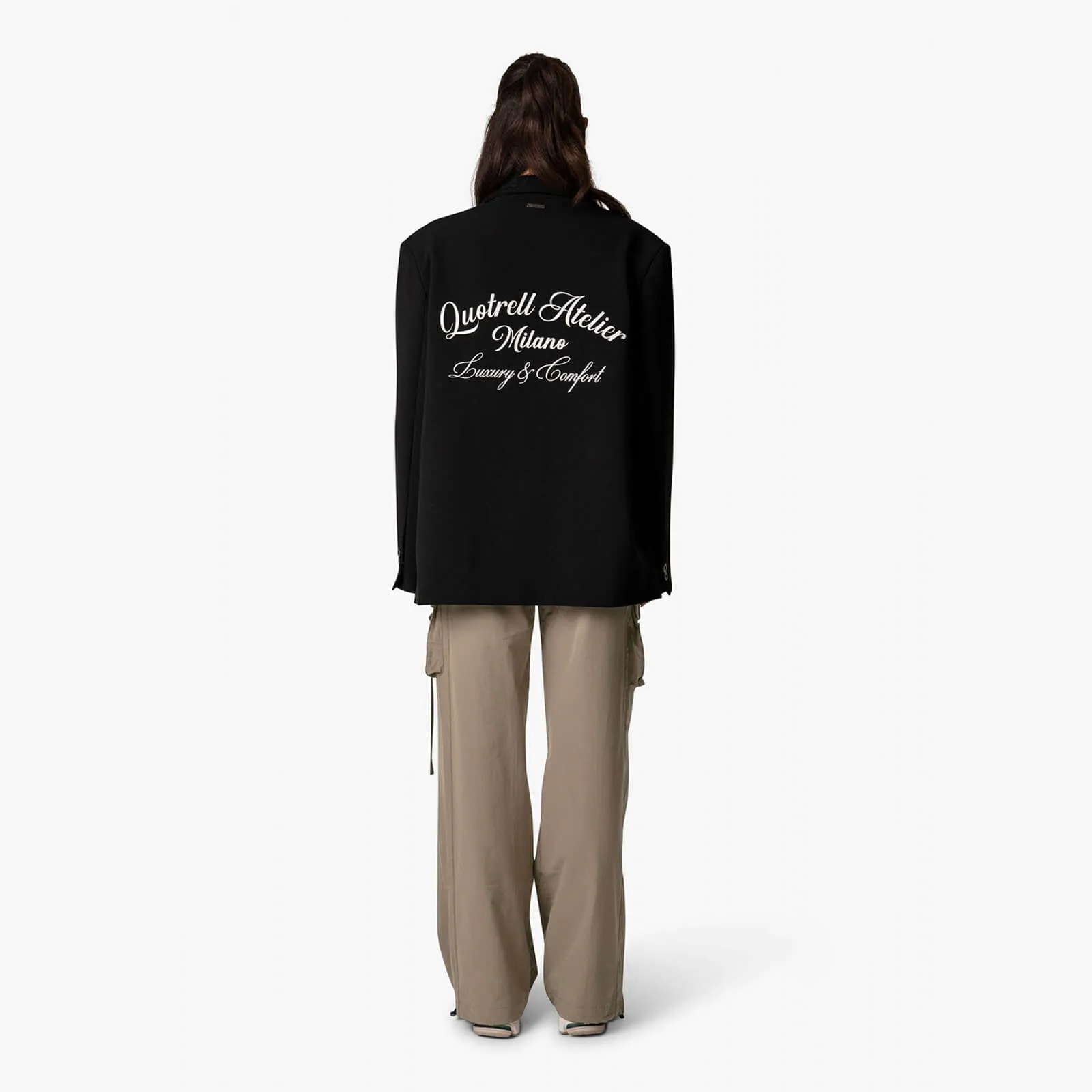 NAYA OVERSIZED BLAZER | BLACK