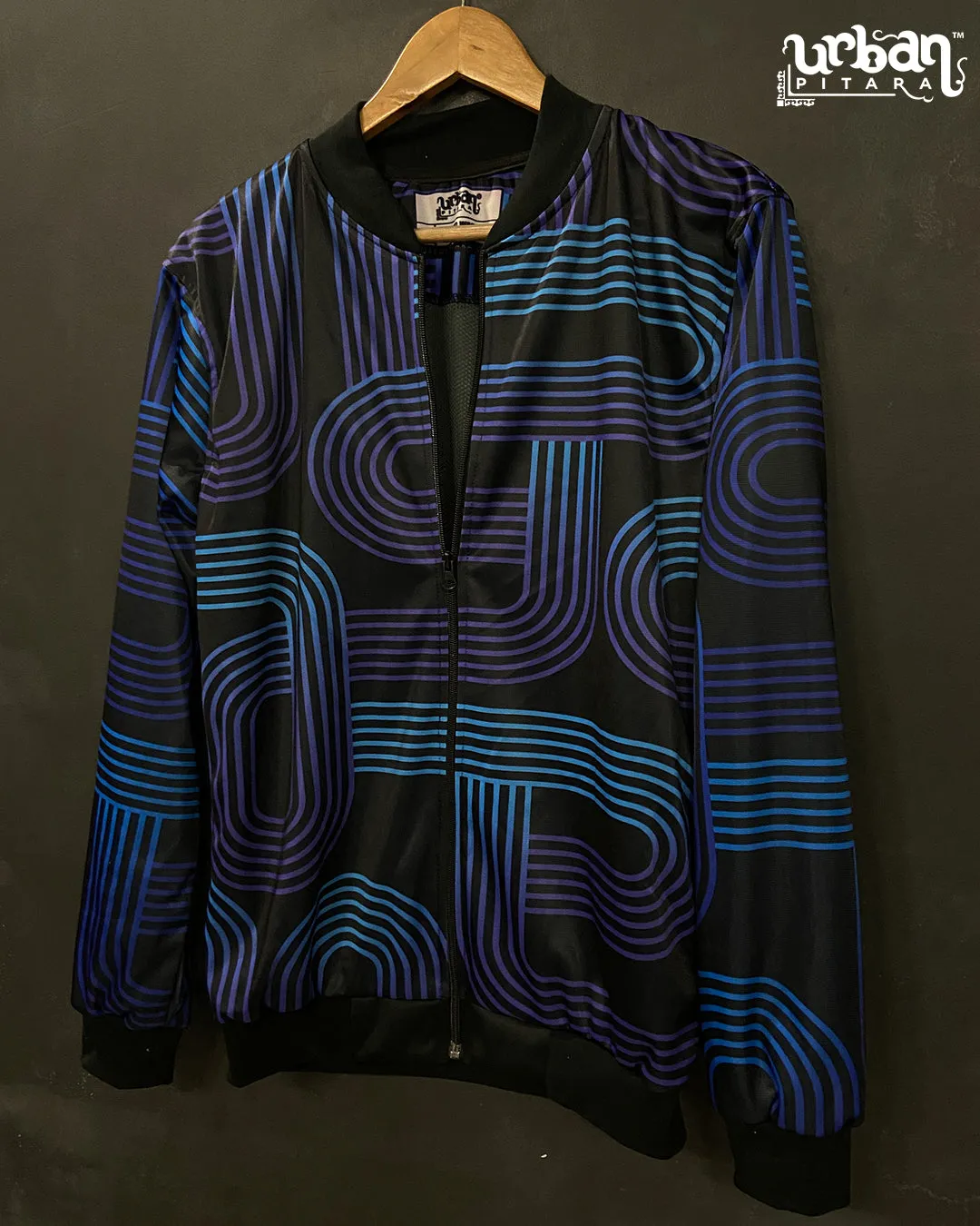 Neon Tubes Bomber Jacket