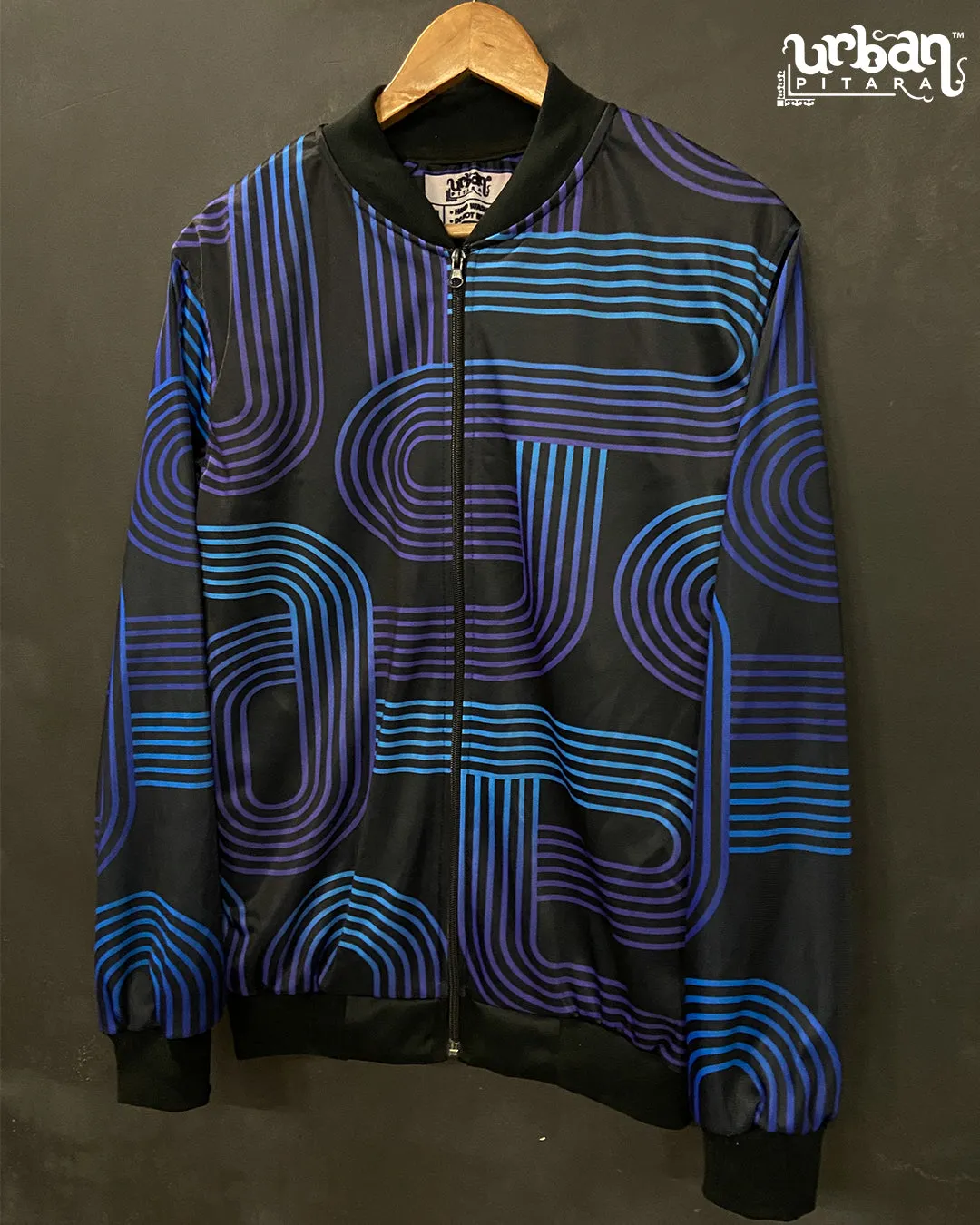Neon Tubes Bomber Jacket