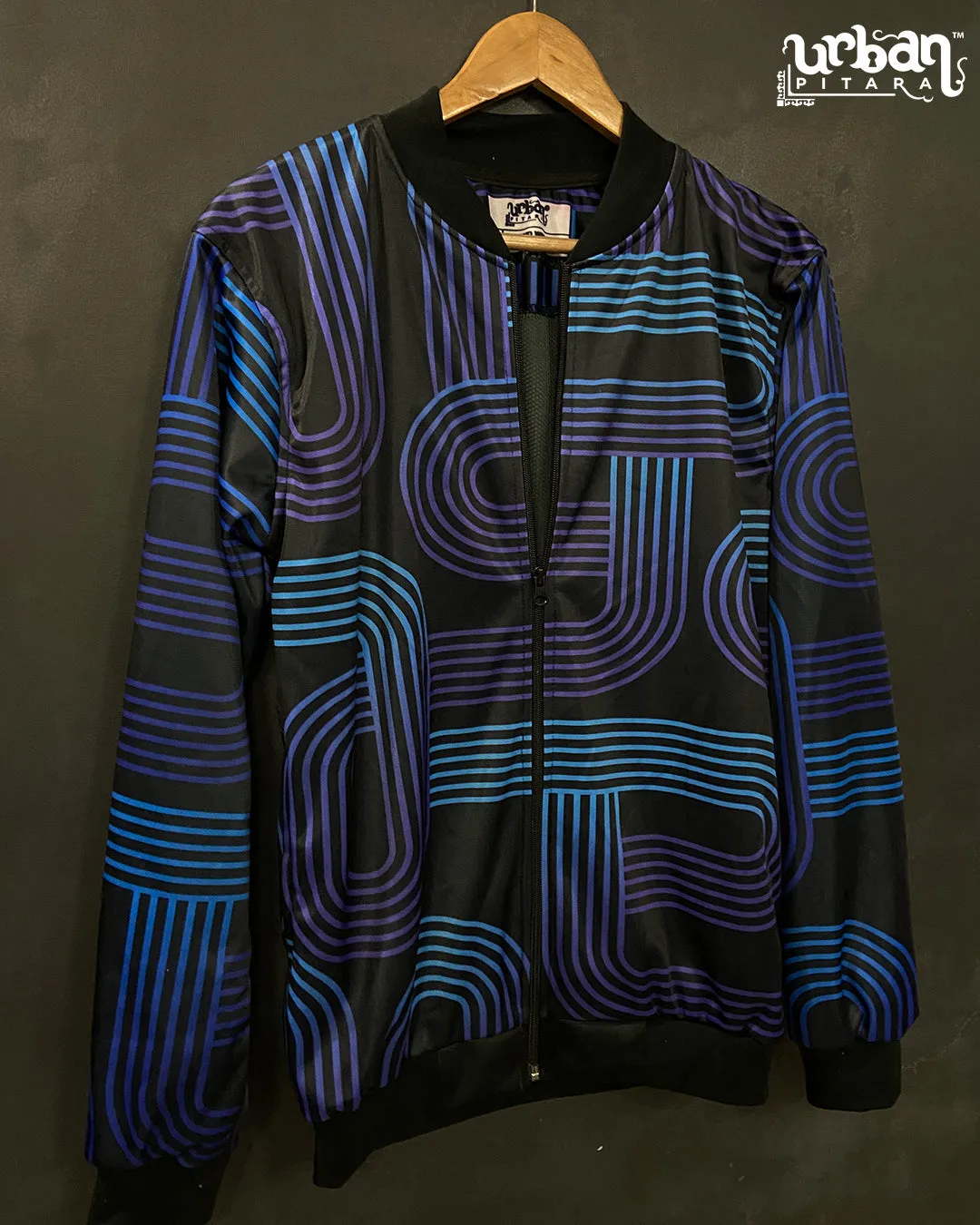 Neon Tubes Bomber Jacket