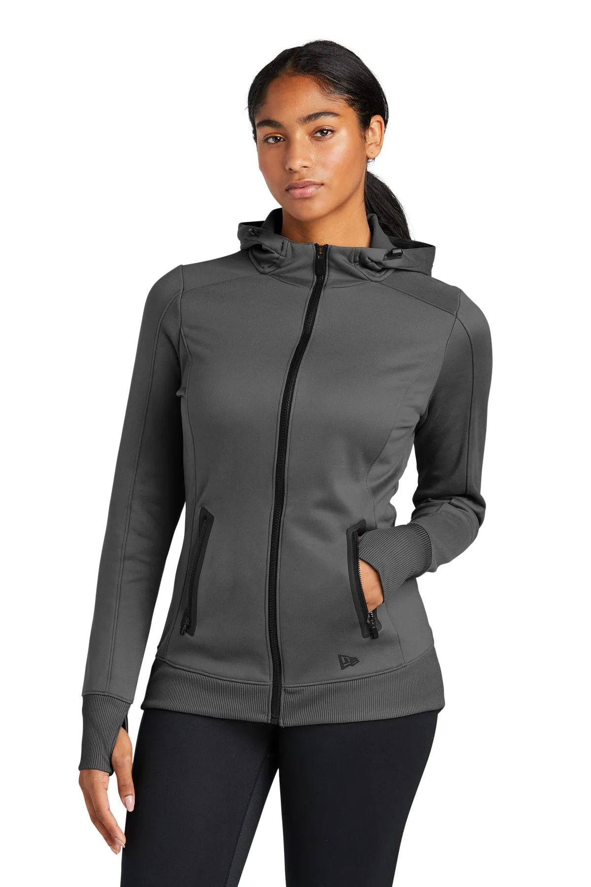 New Era® Women's Venue Fleece Full-Zip Hoodie