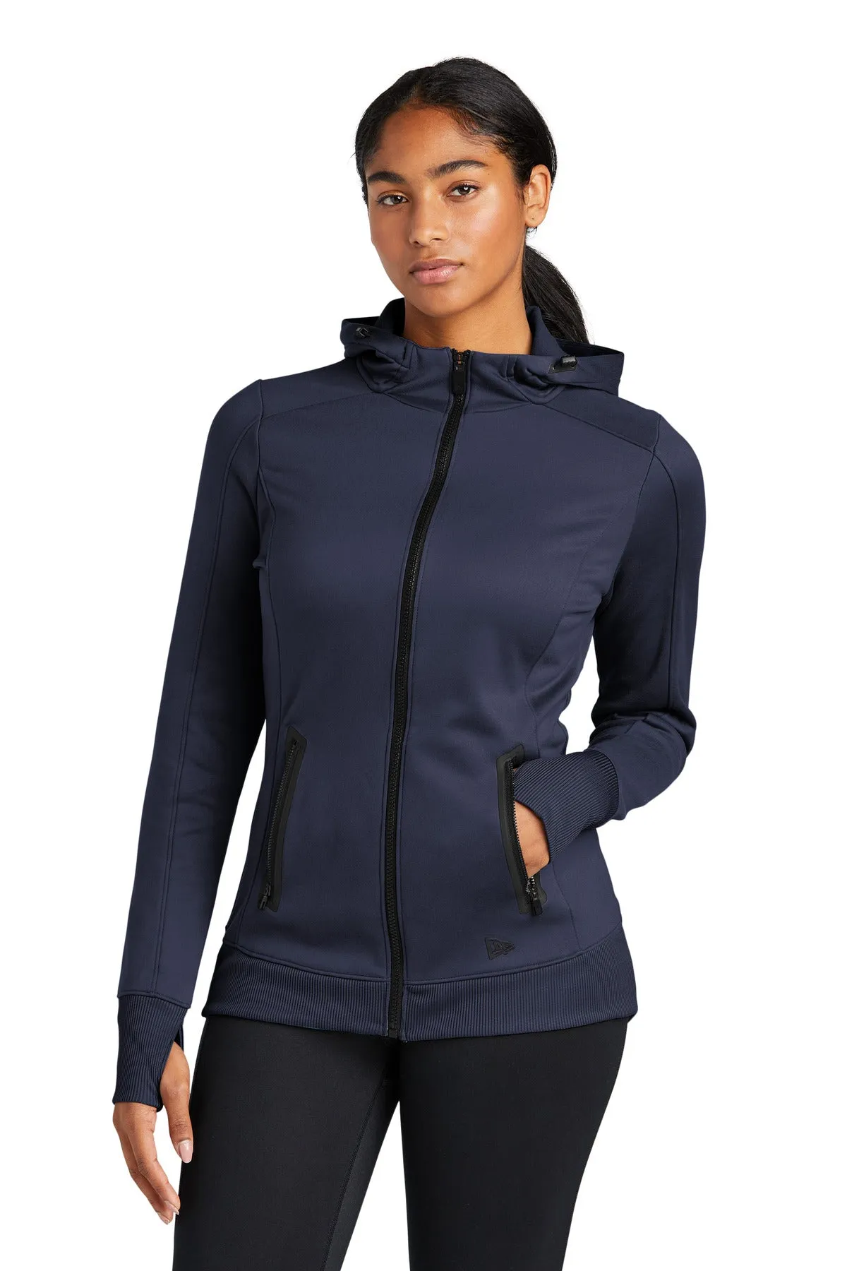 New Era® Women's Venue Fleece Full-Zip Hoodie