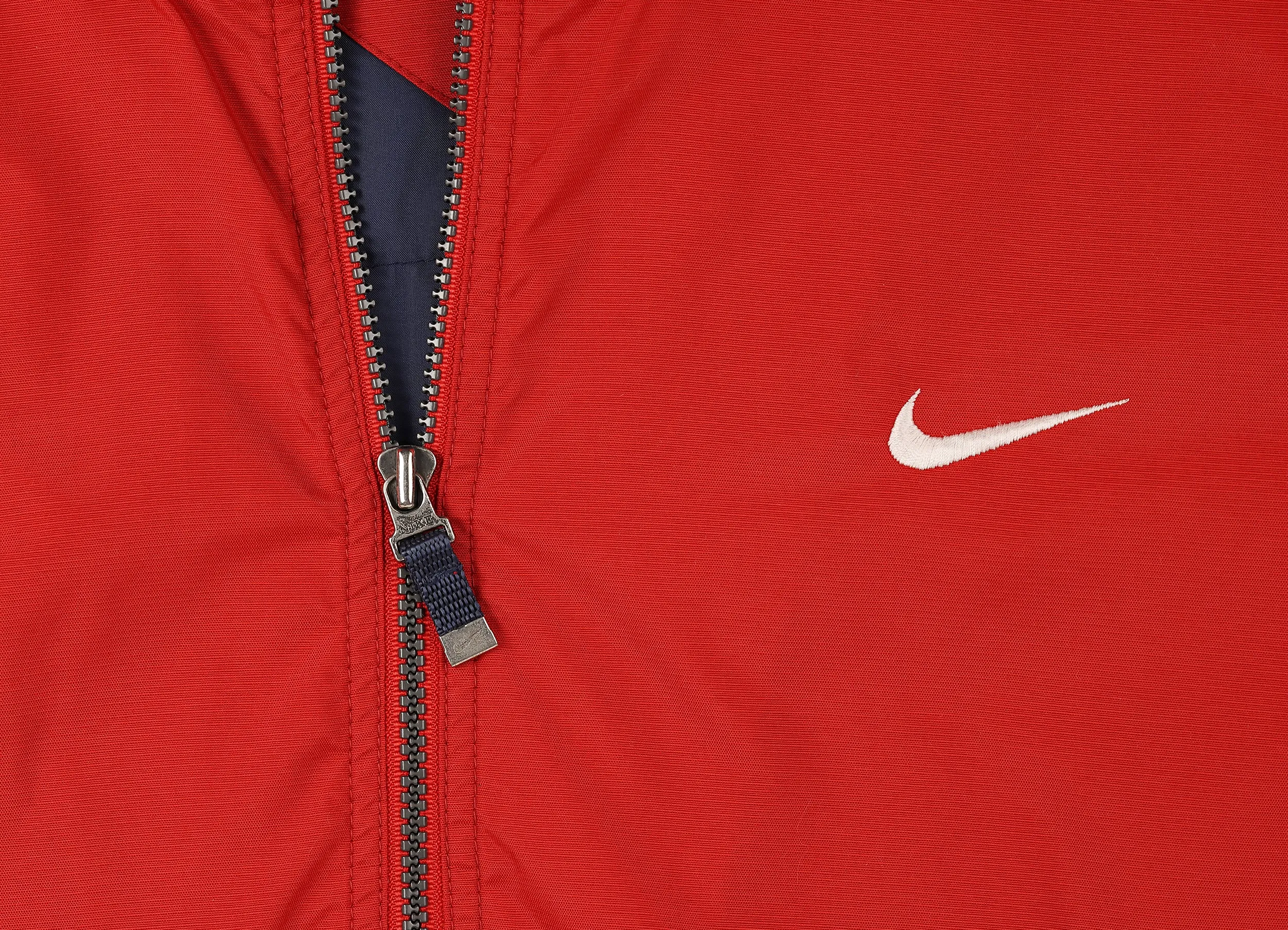 Nike 90s 1/4 Zip Jacket - Red - L