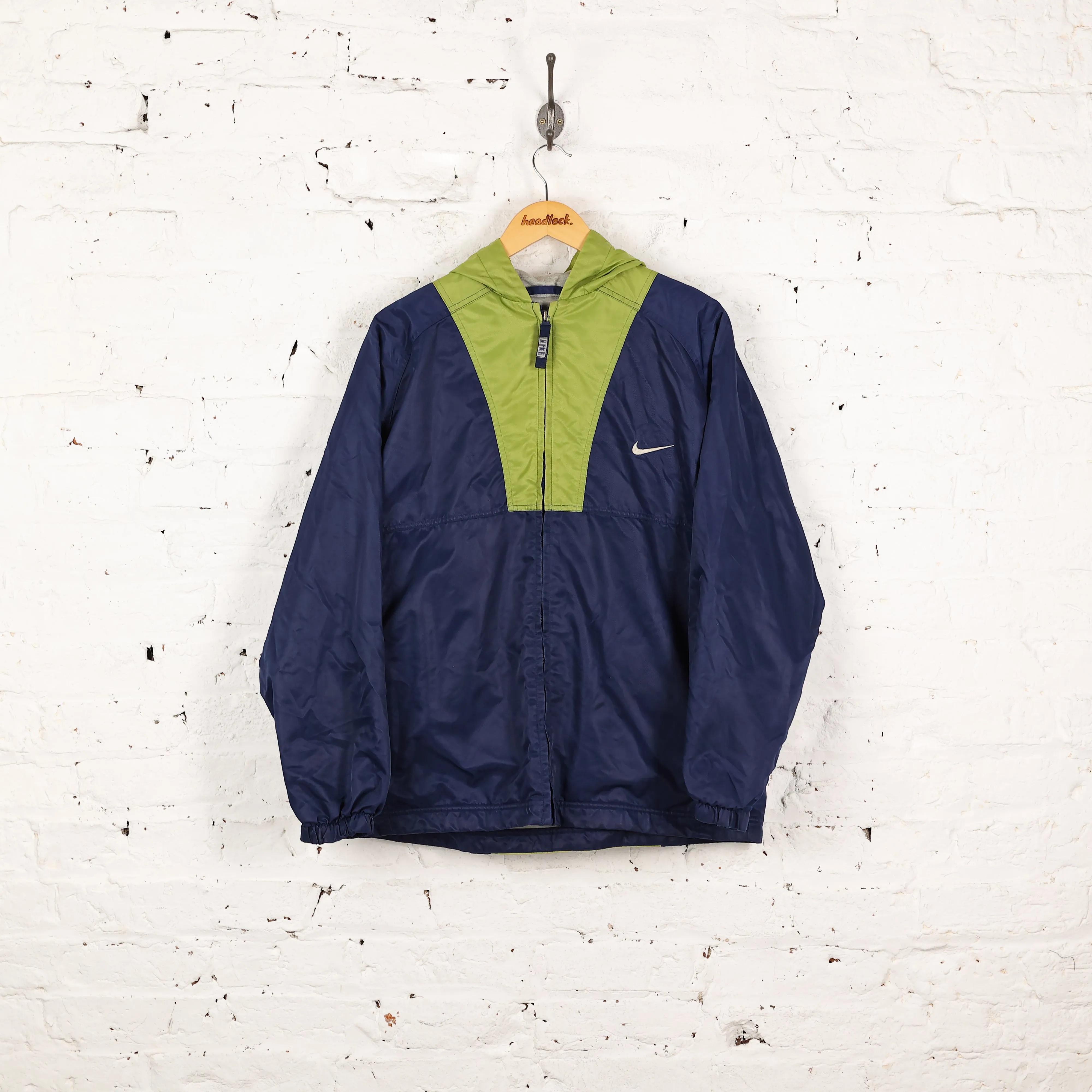 Nike Hooded Shell Jacket - Blue - XL