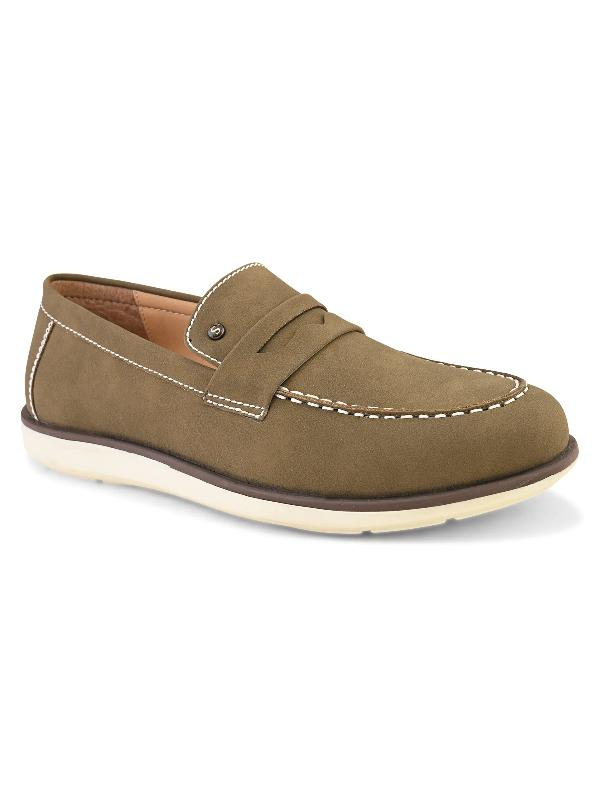 Oasis Olive Yatch Loafers