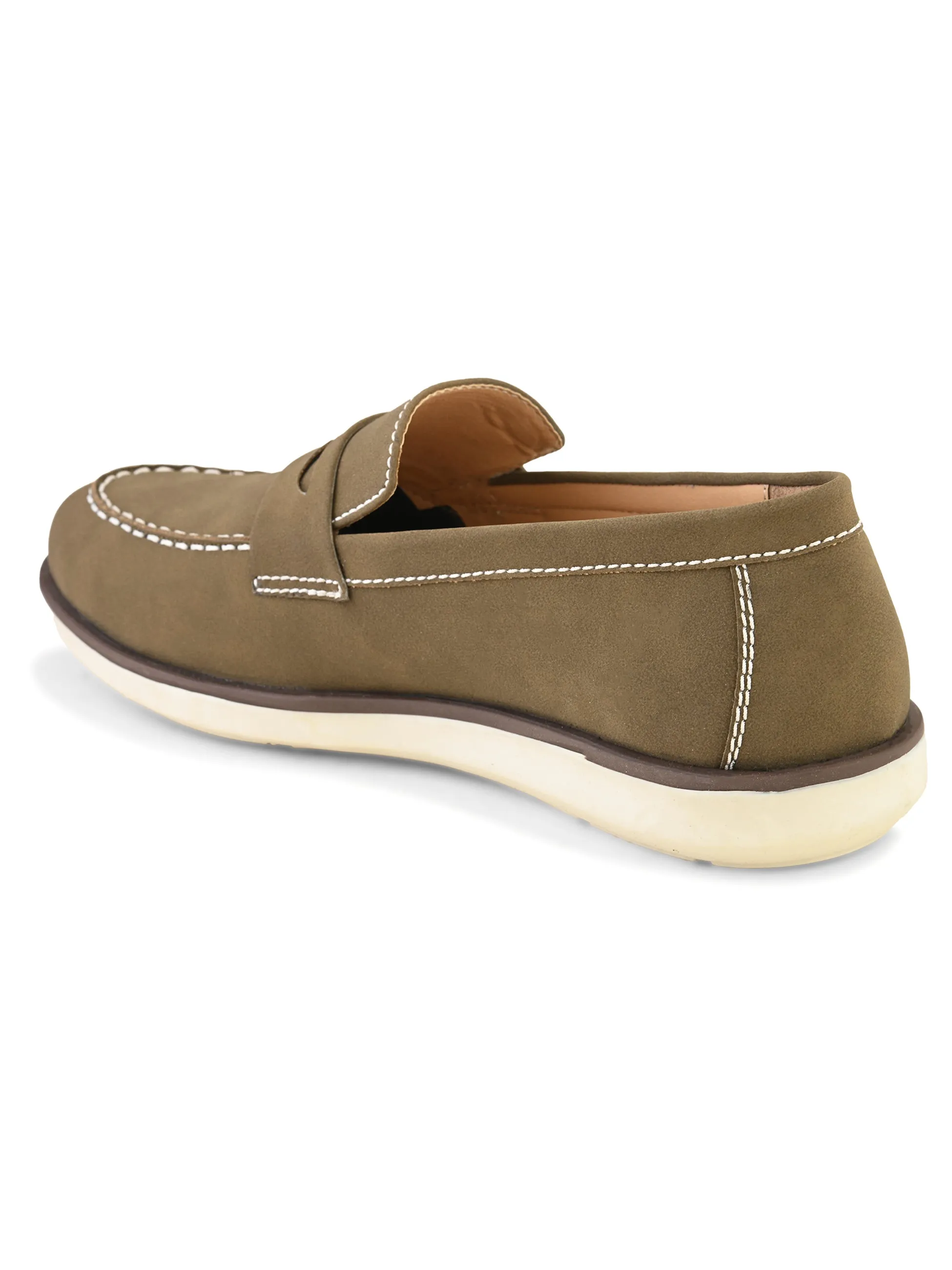 Oasis Olive Yatch Loafers