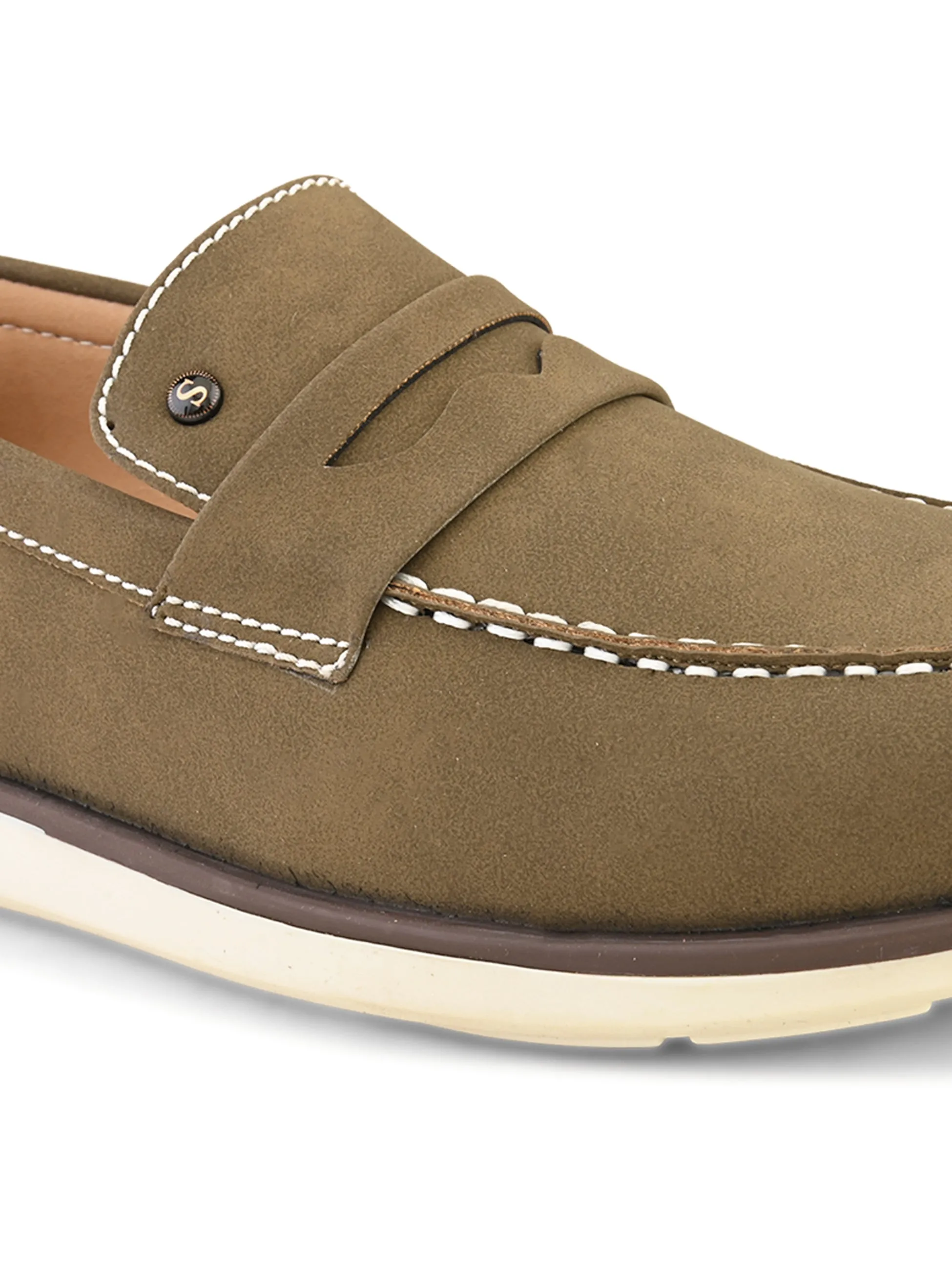 Oasis Olive Yatch Loafers