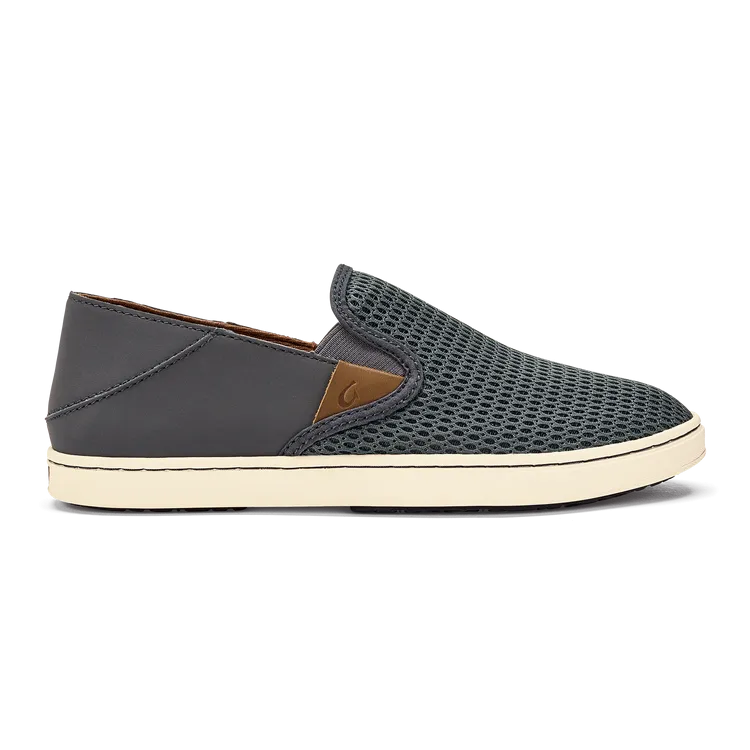 OluKai Womens Pehuea Slip-On Shoes - Pavement
