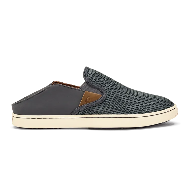 OluKai Womens Pehuea Slip-On Shoes - Pavement