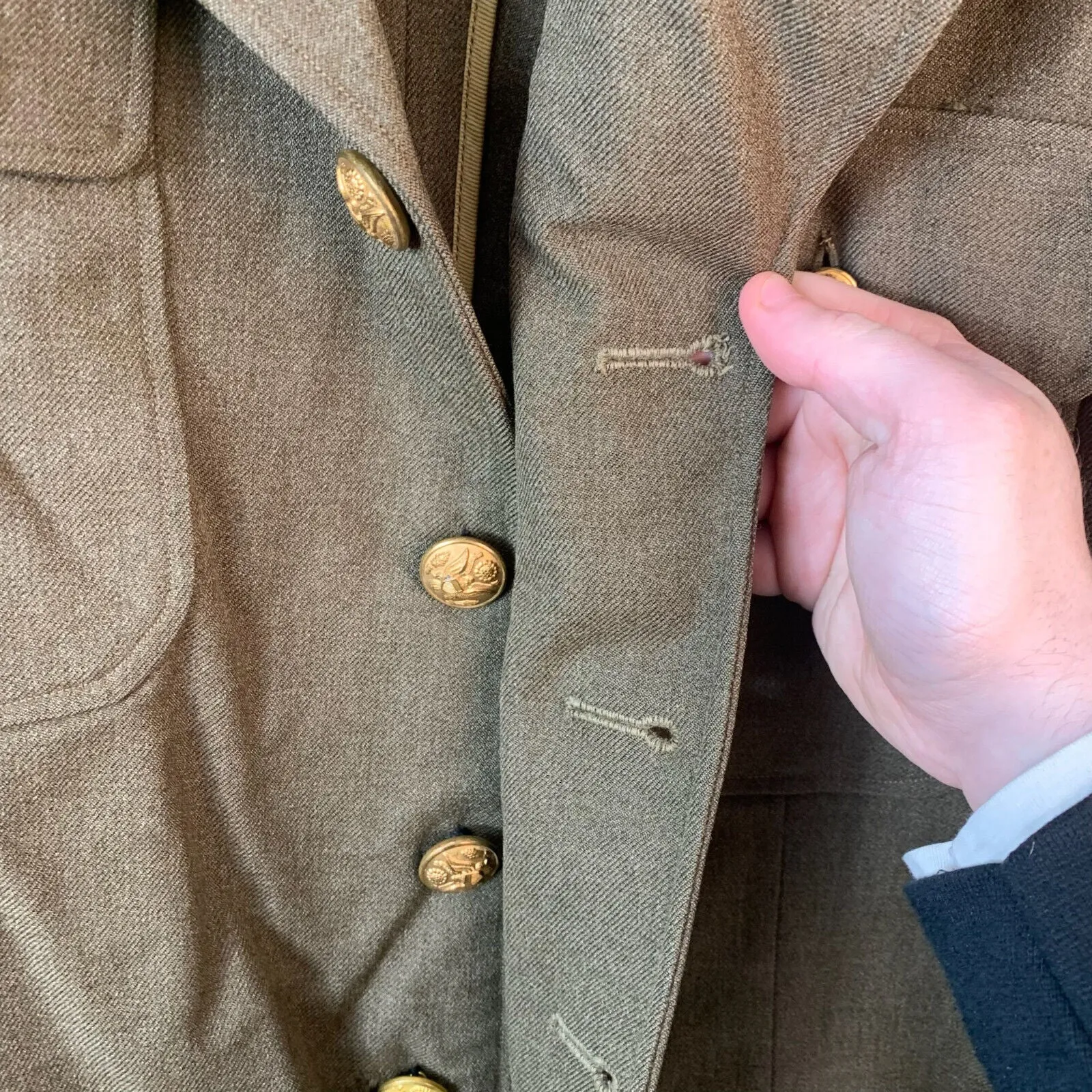 Original WW2 US Army Class A Dress Jacket 1940 - Private Ryan Prop - 39 Regular