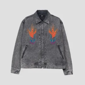 OVER DYED DENIM JACKET